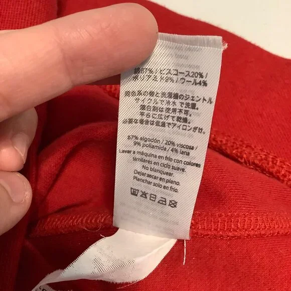 Vineyard Vines Women’s Top Red Cropped Boxy Popover Zipper Back Size XS - Picture 8 of 10